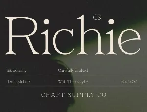 CS Richie font