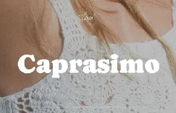 Caprasimo font