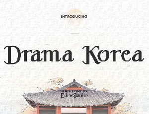 DramaKoreaDemo font