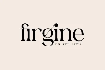 Firgine font