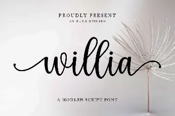 Willia font