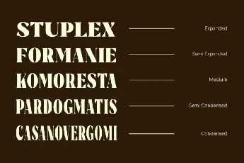 Rigam Family font