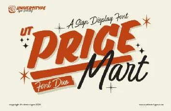 UT Pricemart Duo font