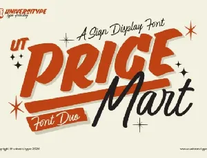 UT Pricemart Duo font