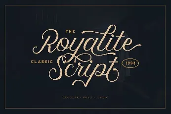 Royalite Script font