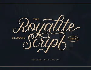 Royalite Script font