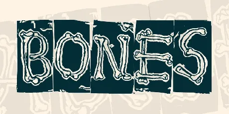 Bones font