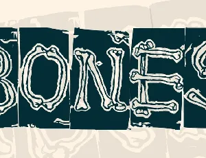 Bones font