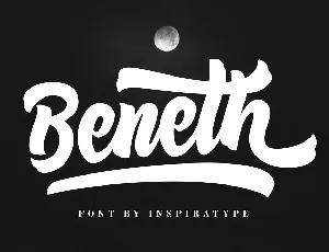 Beneth FREE font