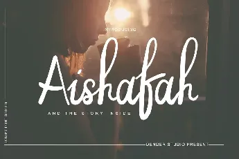 Aishafah5 font