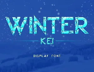 Winter Kei font