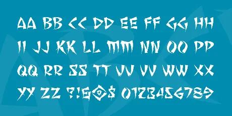 Seven Monkey Fury BB font