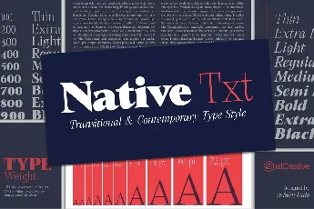 Native Txt font