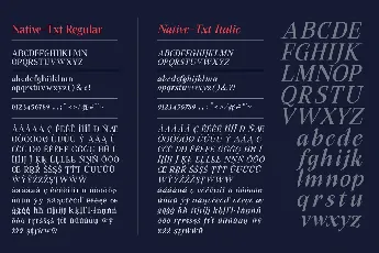 Native Txt font