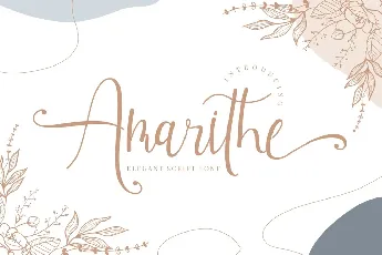 Amarithe font