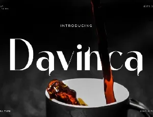 Davinca font