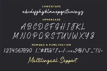 Anantha Signature font