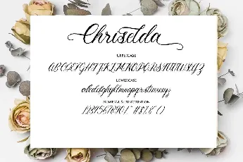 Chriselda font