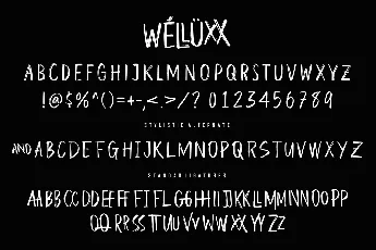 Welluxx Demo font