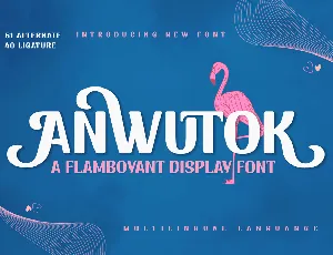 ANWUTOK font