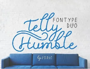 Telly Humble DEMO font