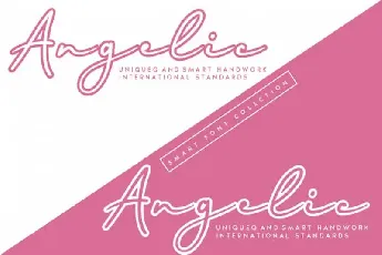 Angelic Script font