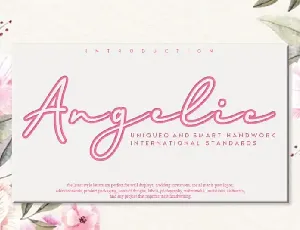 Angelic Script font