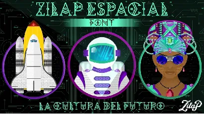 Zilap Espacial font