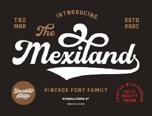 Mexiland font