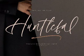 Huntlefal DEMO VERSION font