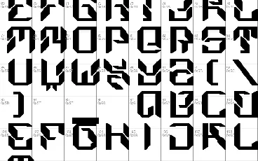 Mechadroid font