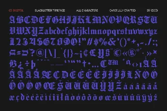 CS Bristol font