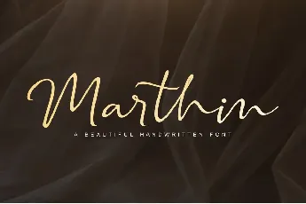 Marthin font