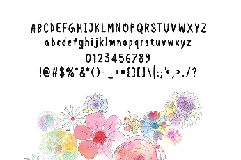 Hi Spring font