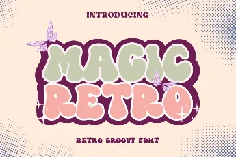 Magic Retro Typeface font