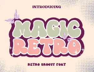 Magic Retro Typeface font