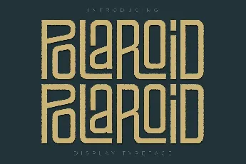 POLAROID font