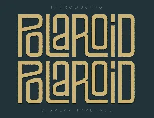 POLAROID font