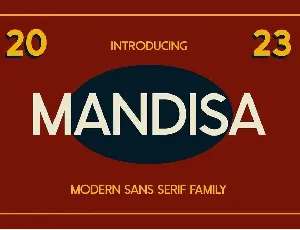 Mandisa font