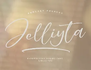 Jelliyta font