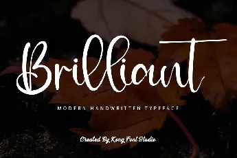 Brilliant Typeface font