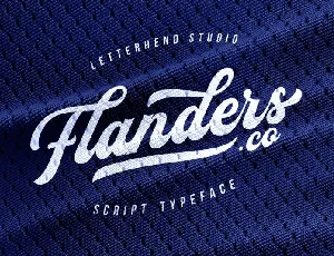 Flanders Bold Script font