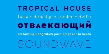 Electronica Family font