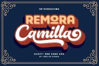 Remora Camilla font