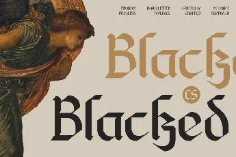 CS Blacked font