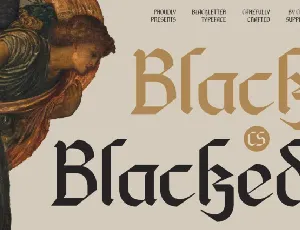 CS Blacked font