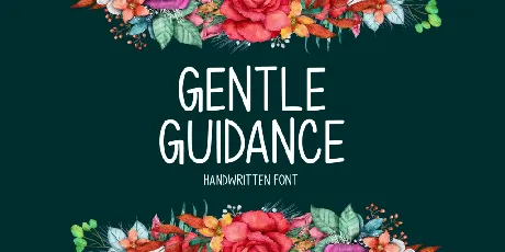 Gentle Guidance font