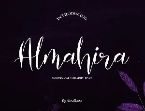 Almahira Script font