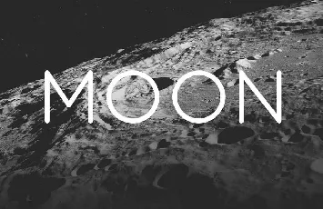 Moon Free font