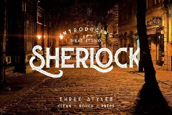 Sherlock Typeface Free font